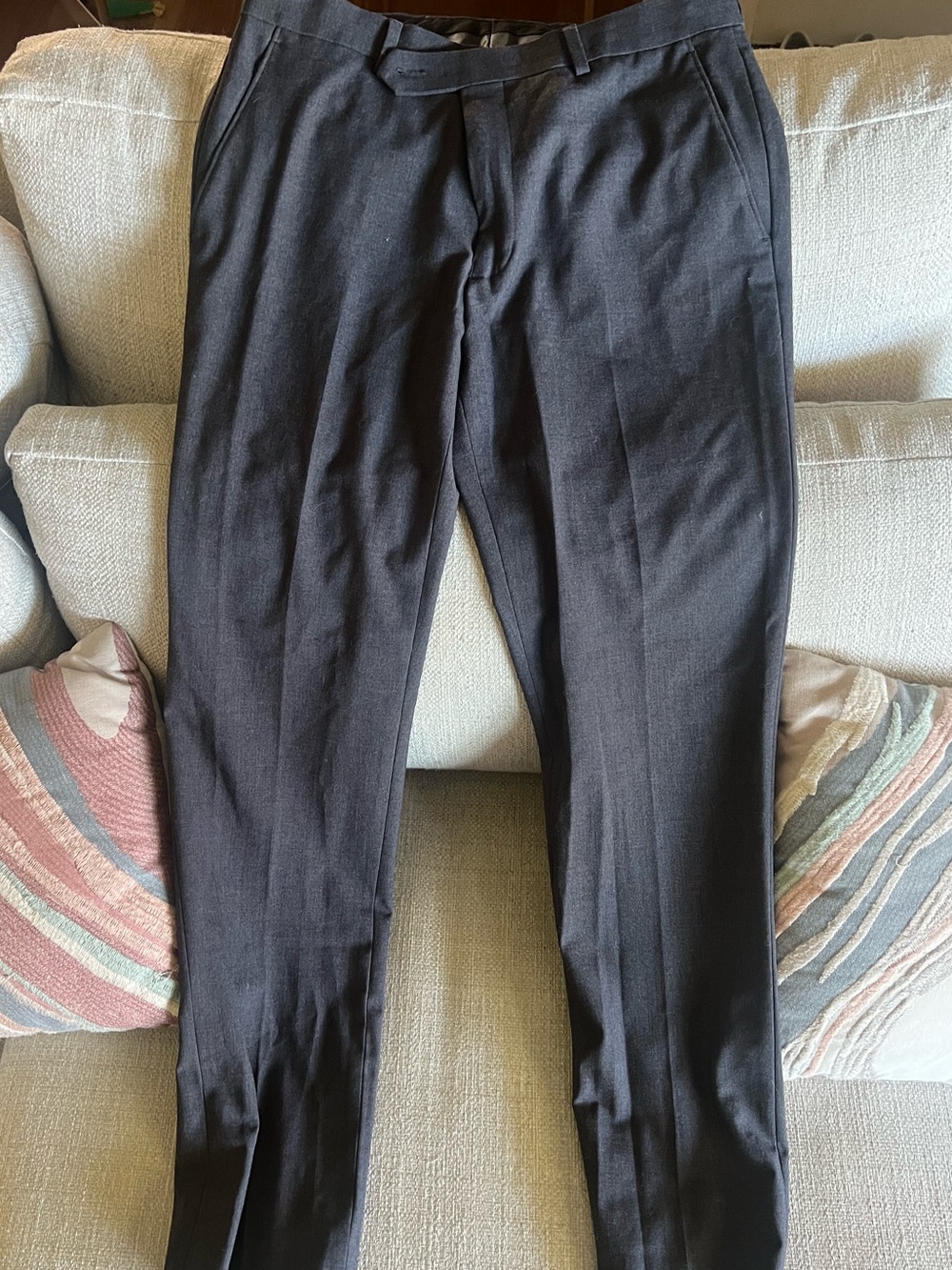 Calvin Klein Black Men's Dress Pants - Tailored Crease